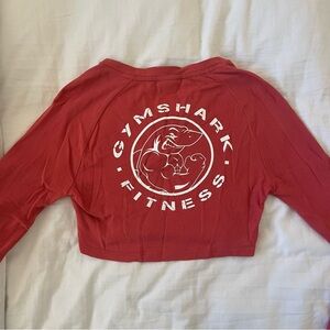 Gymshark Women's Red Crop Top